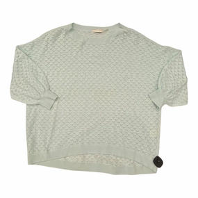 Breathable layers Comfy Knit Look Sweater Designer By Alice   Olivia In Blue, Size:Xl