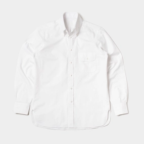 Perfect OCBD Shirt White Regular Fit