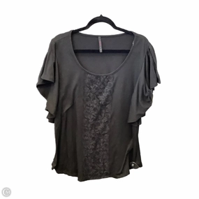 Versatile Outfit Eye-Catching Top Short Sleeve By Clothes Mentor In Black, Size: 3x