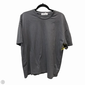 Top Short Sleeve By the frankie shop In Grey, Size: Xl Pre Shrunk Fabric