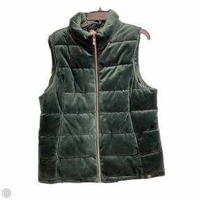Compact Travel Friendly Reinforced Elbows Vest Puffer & Quilted By Zero Xposure In Green, Size: Xl