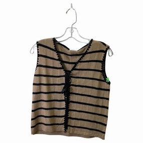 Vest Other By FCT With Love In Black & Tan, Size:L Practical Everyday Fit