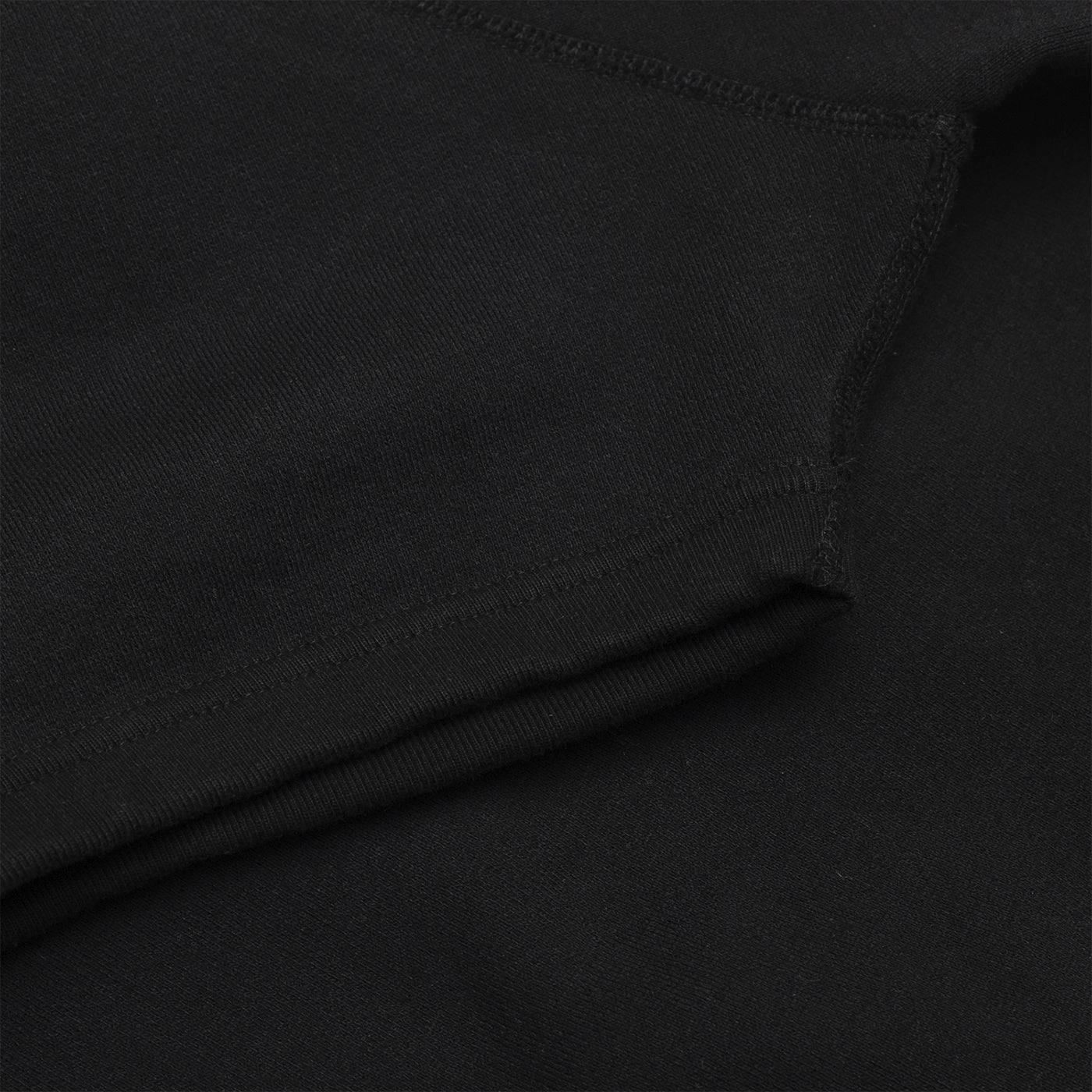 Geometric Shape Chill Comfort Raglan Short Sleeve Sweatshirt Black