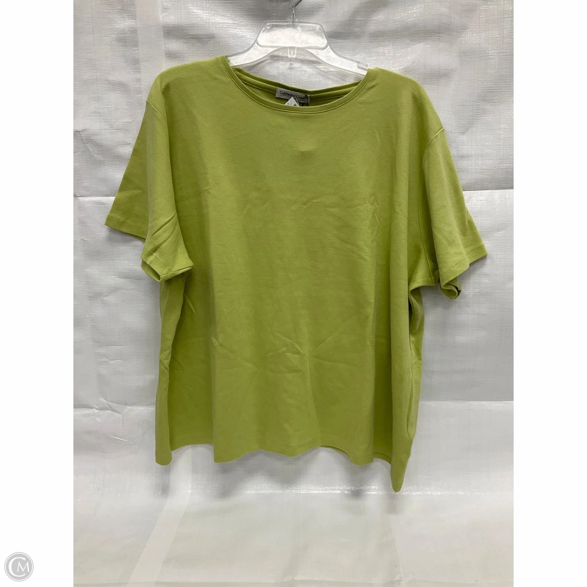 Top Short Sleeve By Coldwater Creek In Green, Size: 3x Daily Outfit Style TaglessDesign
