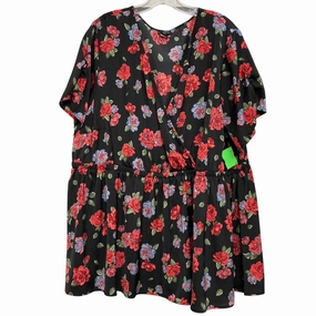 Top Ss By Torrid In Floral Print, Size:4X Eco Certified Textile AdvancedMoistureManagement