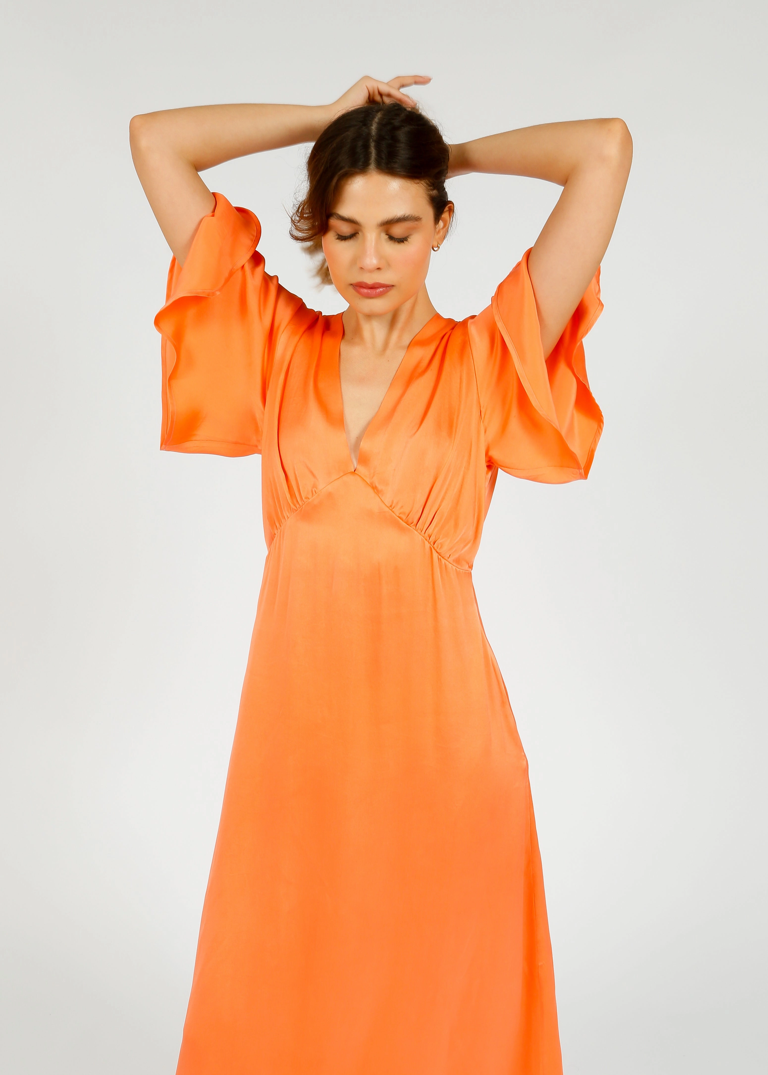 Occasion Ready PP Willow Dress in Salmon