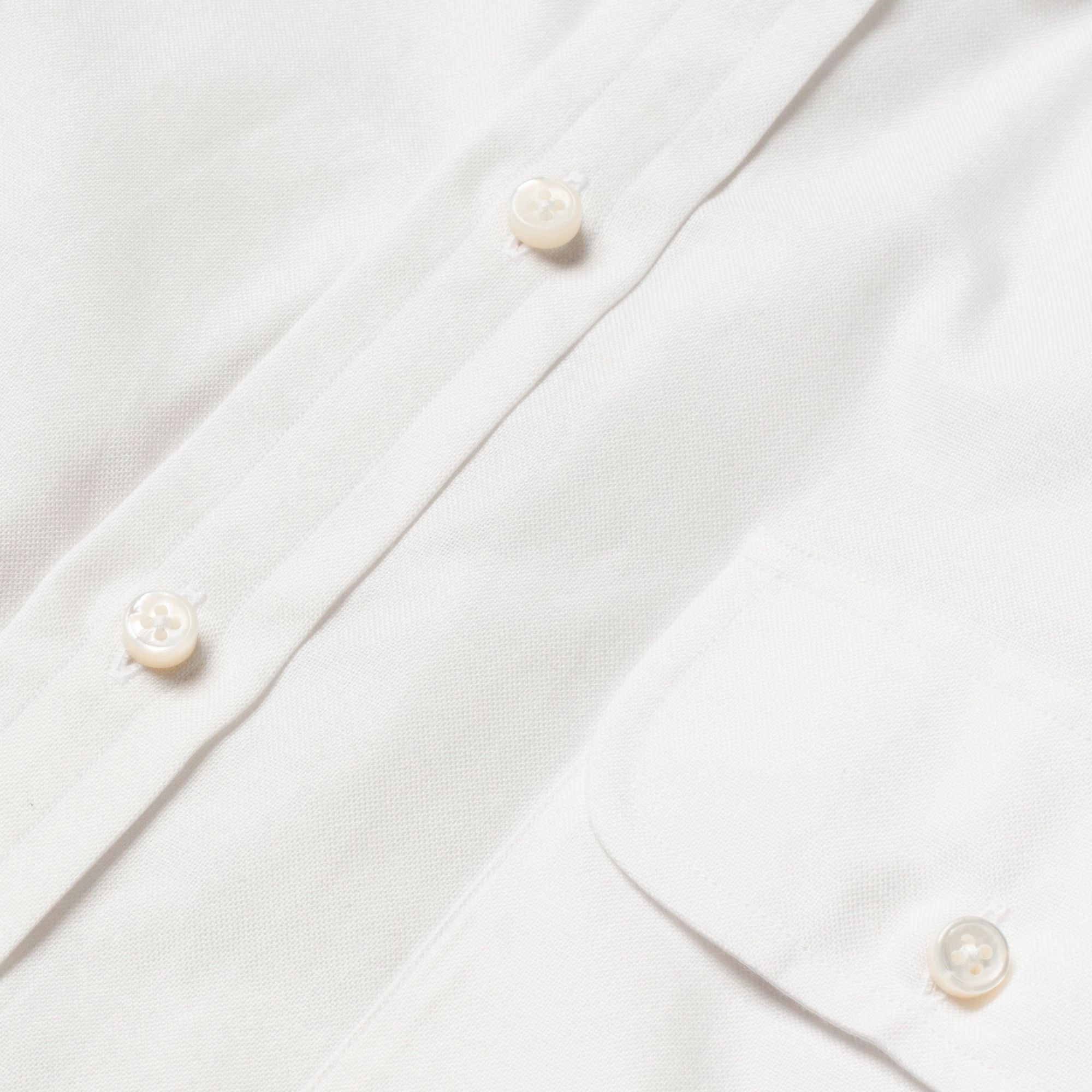 Modern Appeal Gym Appropriate Made-To-Order Perfect OCBD Shirt White