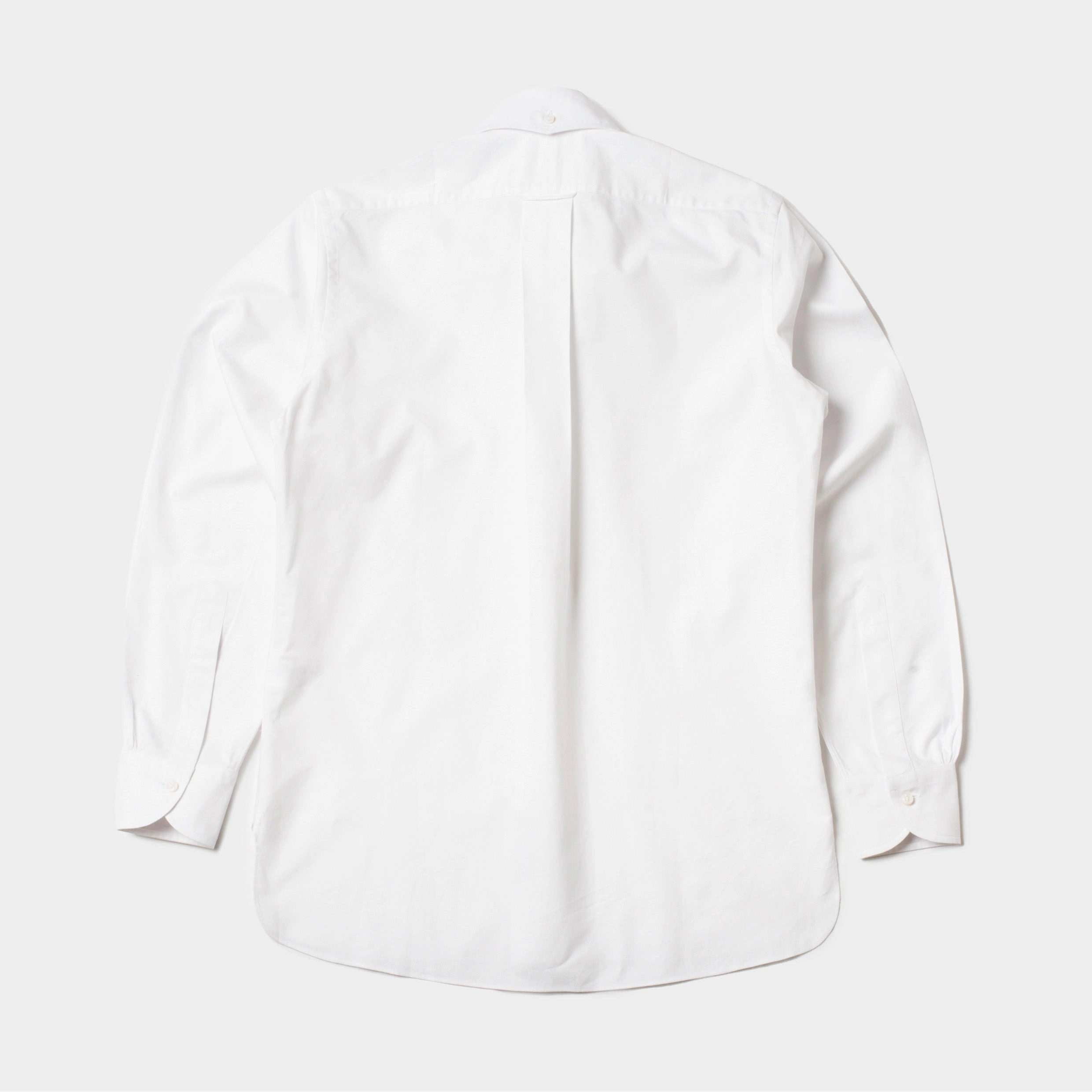 Made-To-Order Perfect OCBD Shirt White All day wearability Seasonal Fashion