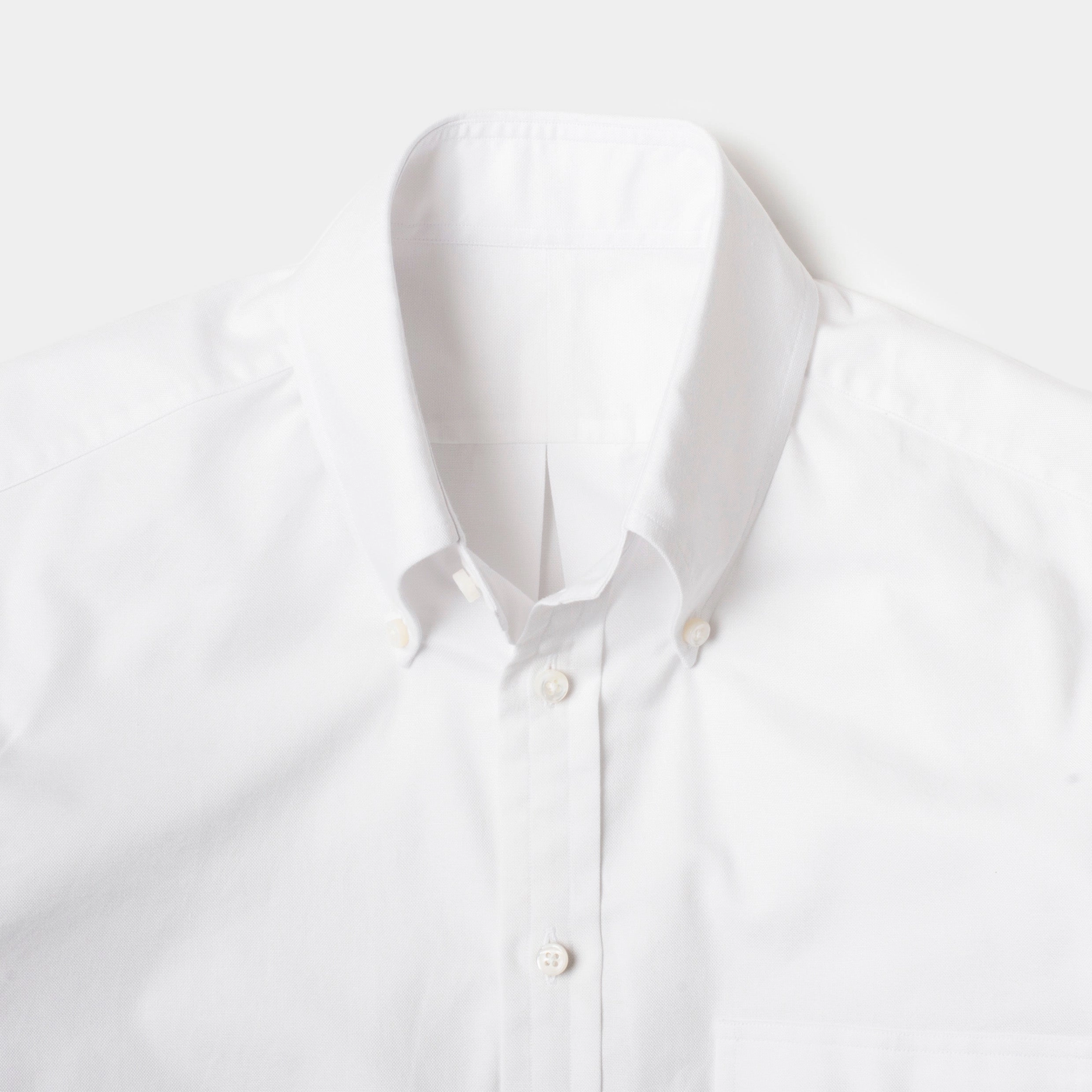 Tailored Style Timeless Fit Made-To-Order Perfect OCBD Shirt White