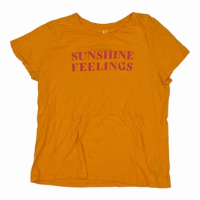 ComfortFirst Top Ss Basic By Gap In Orange, Size:Xxl