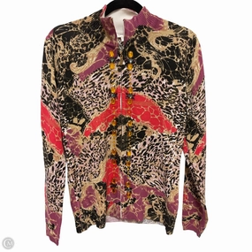 Jacket Other By Boston Proper In Cream & Purple, Size: M Hypoallergenic Padding Moisture Wicking Inner