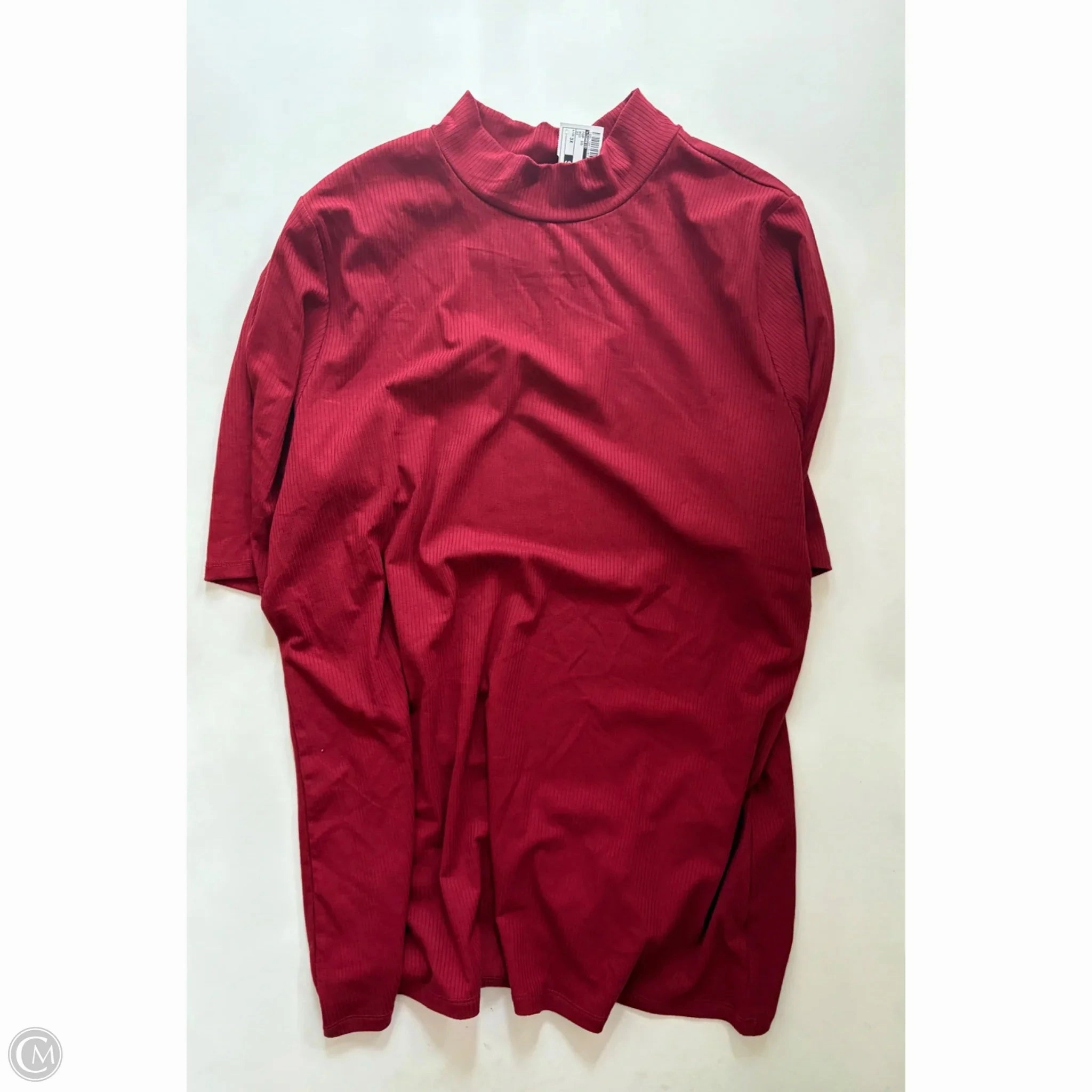 Top Short Sleeve By Torrid In Red, Size: 3x Smart Casual Look