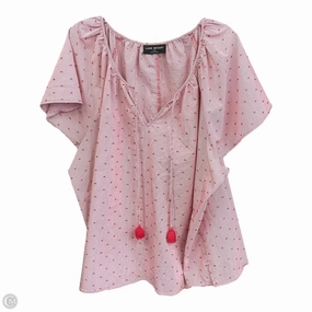 Top Short Sleeve By Lane Bryant In Striped Pattern, Size: 4x Effortless Wear Breathable Fit