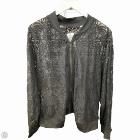 Zippered Vents Jacket Shirt By Torrid In Black, Size: 3x