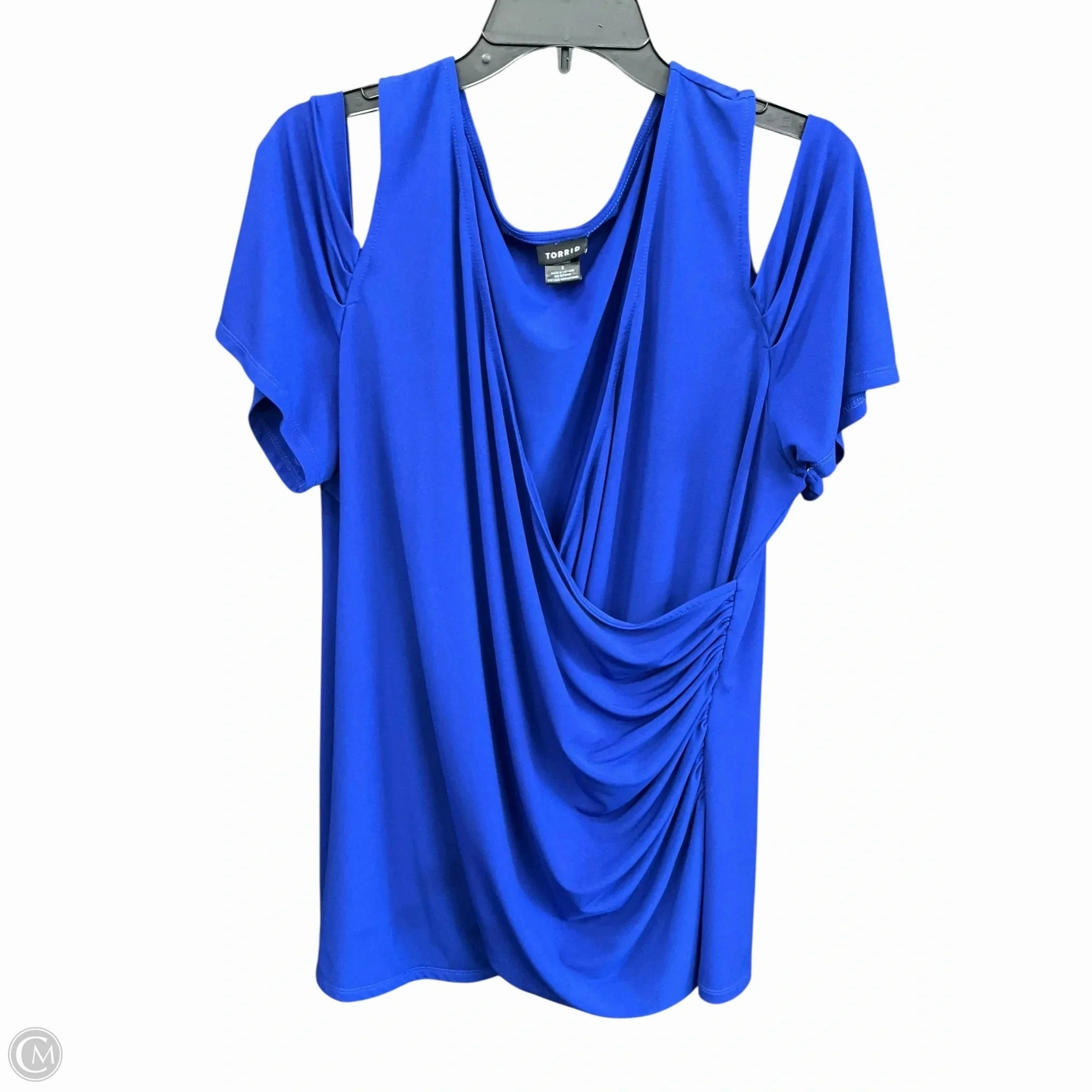 Top Short Sleeve By Torrid In Blue, Size: 3x Outdoor Trend Look Comfortable And Versatile