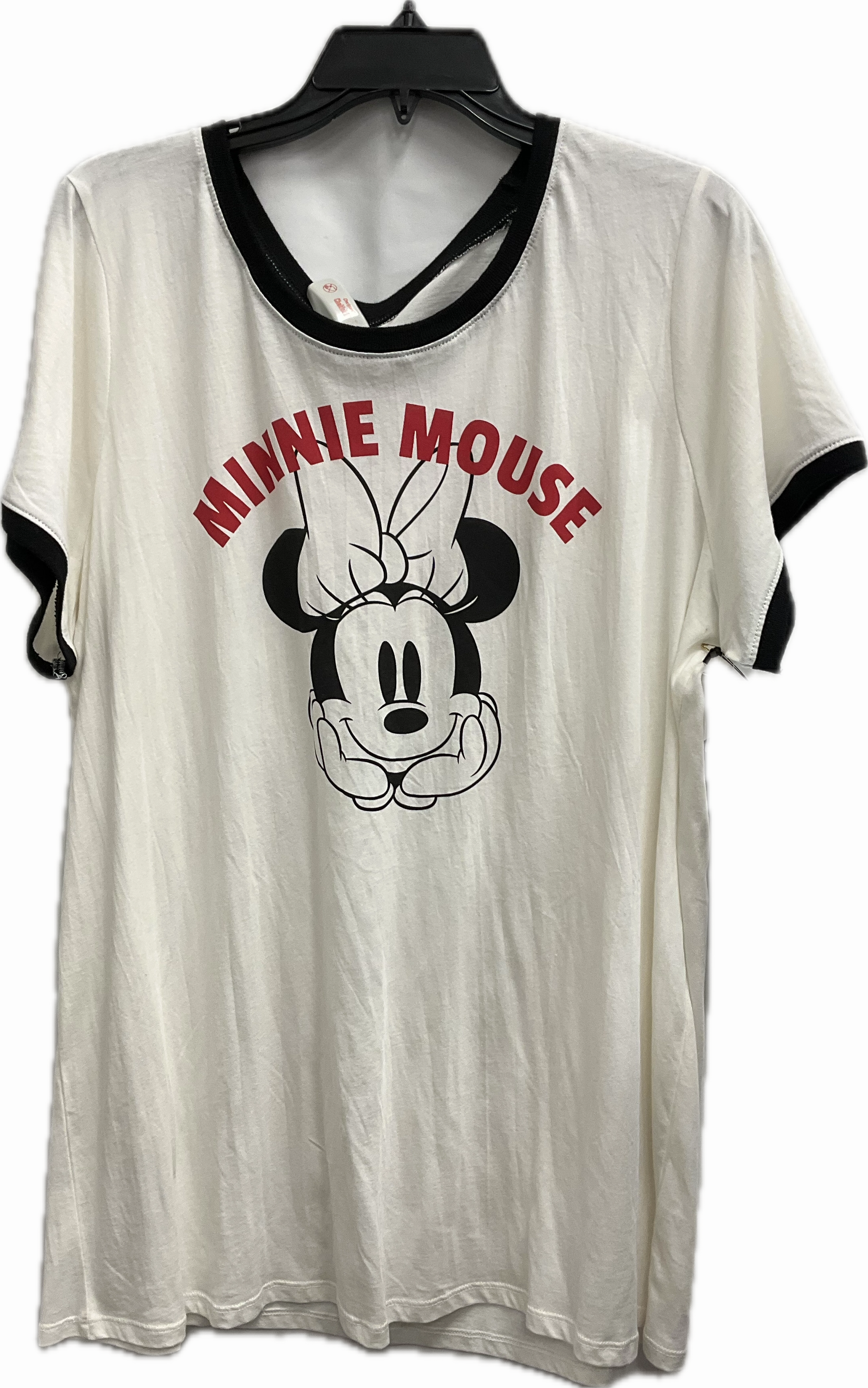 Top Ss By Torrid In White, Size:2X Flexible Ribbed Neckline