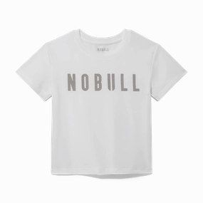 Women's NOBULL Fitted Tee RubberizedGrip Ultraviolet Protection Fabric