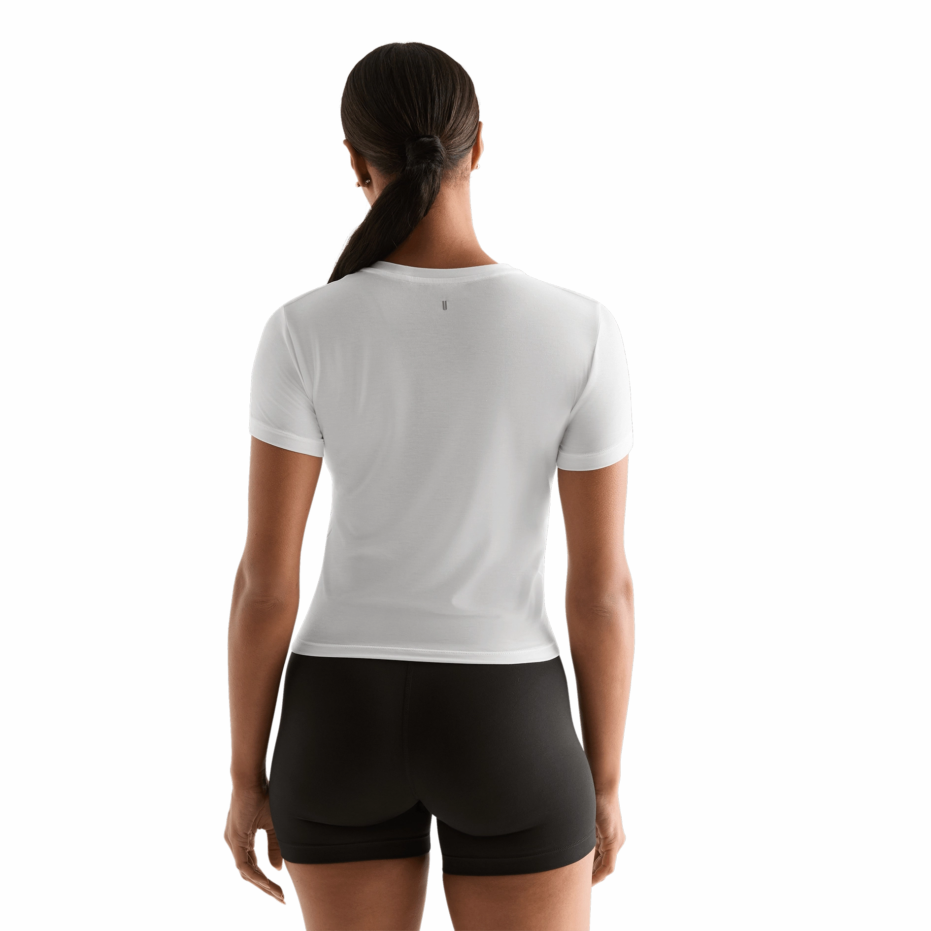 preshrunk Oversized Collar Women's NOBULL Fitted Tee