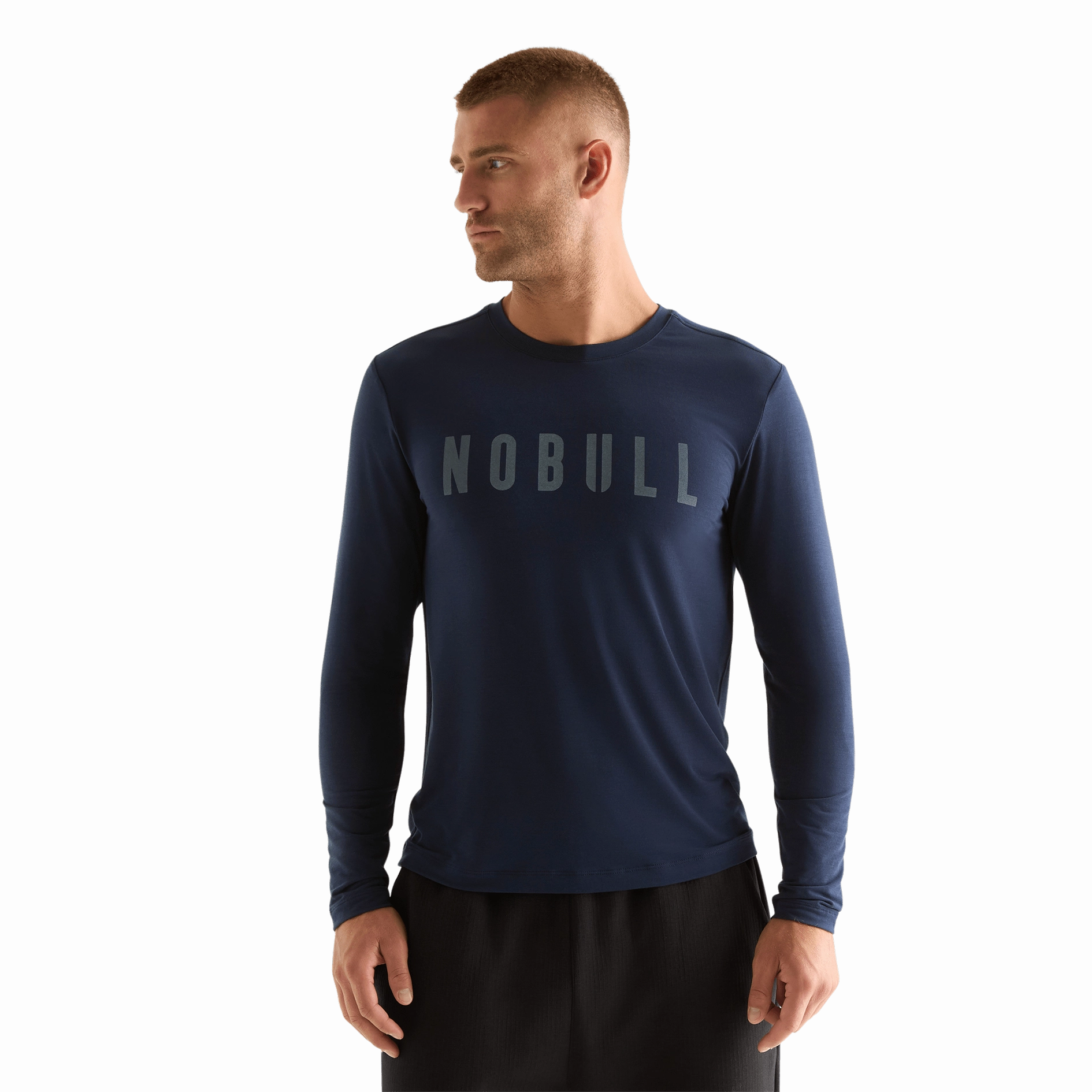 Men's NOBULL Long Sleeve Tee Reinforced Stress Points