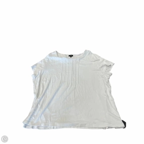 sporty wear Timeless Wear Top Short Sleeve By Talbots In White, Size: 3x