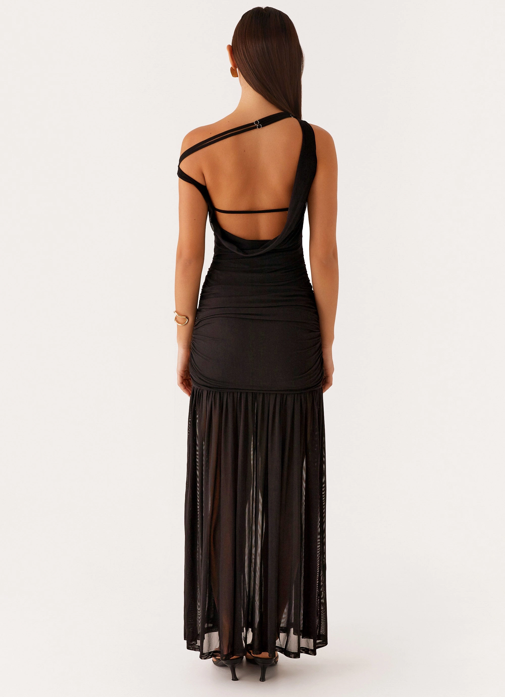 Pavilion Maxi Dress - Black Classic Vibe French Vibe
