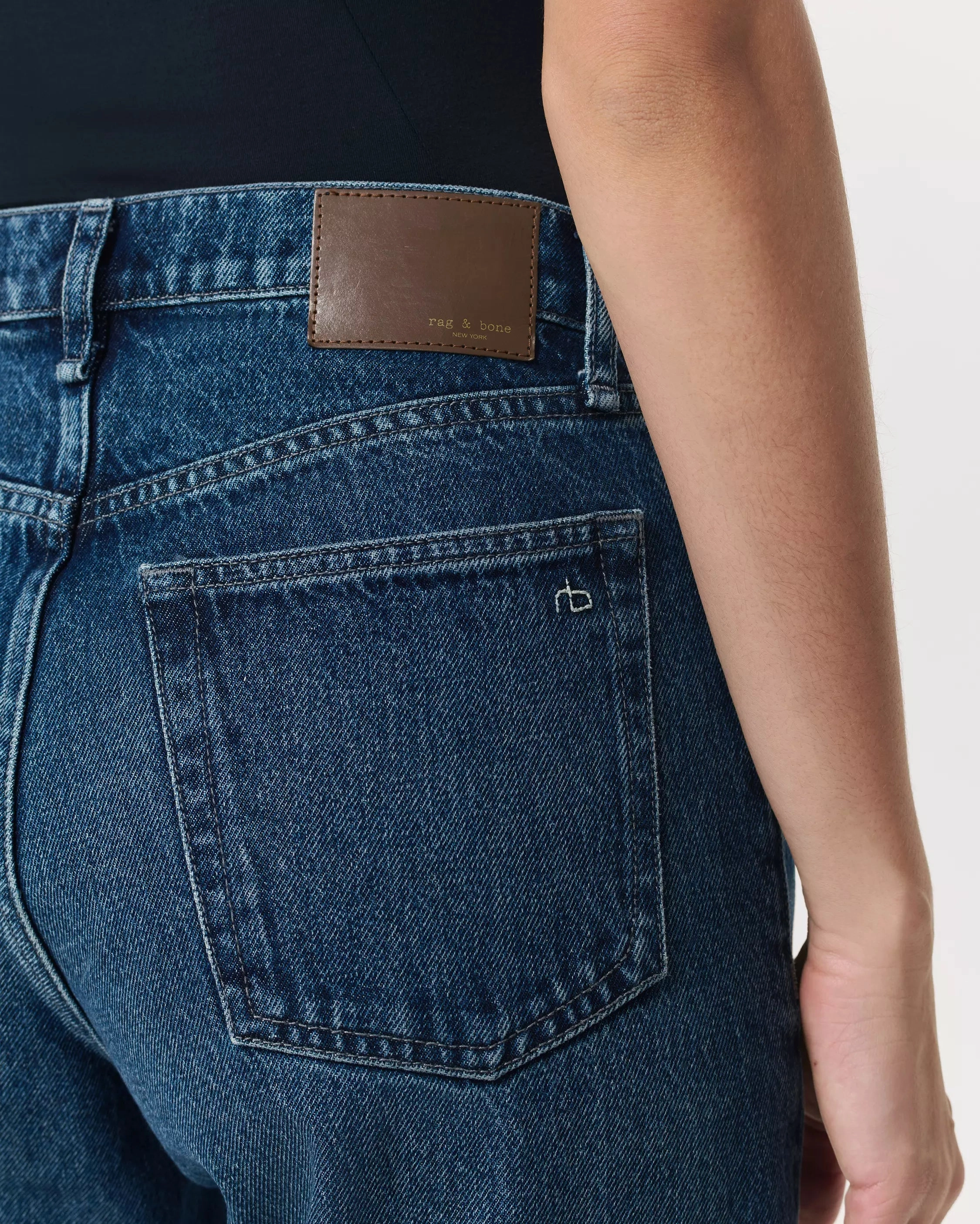 Rag & Bone Shea HR Relaxed Straight in Adeline Chill Attire