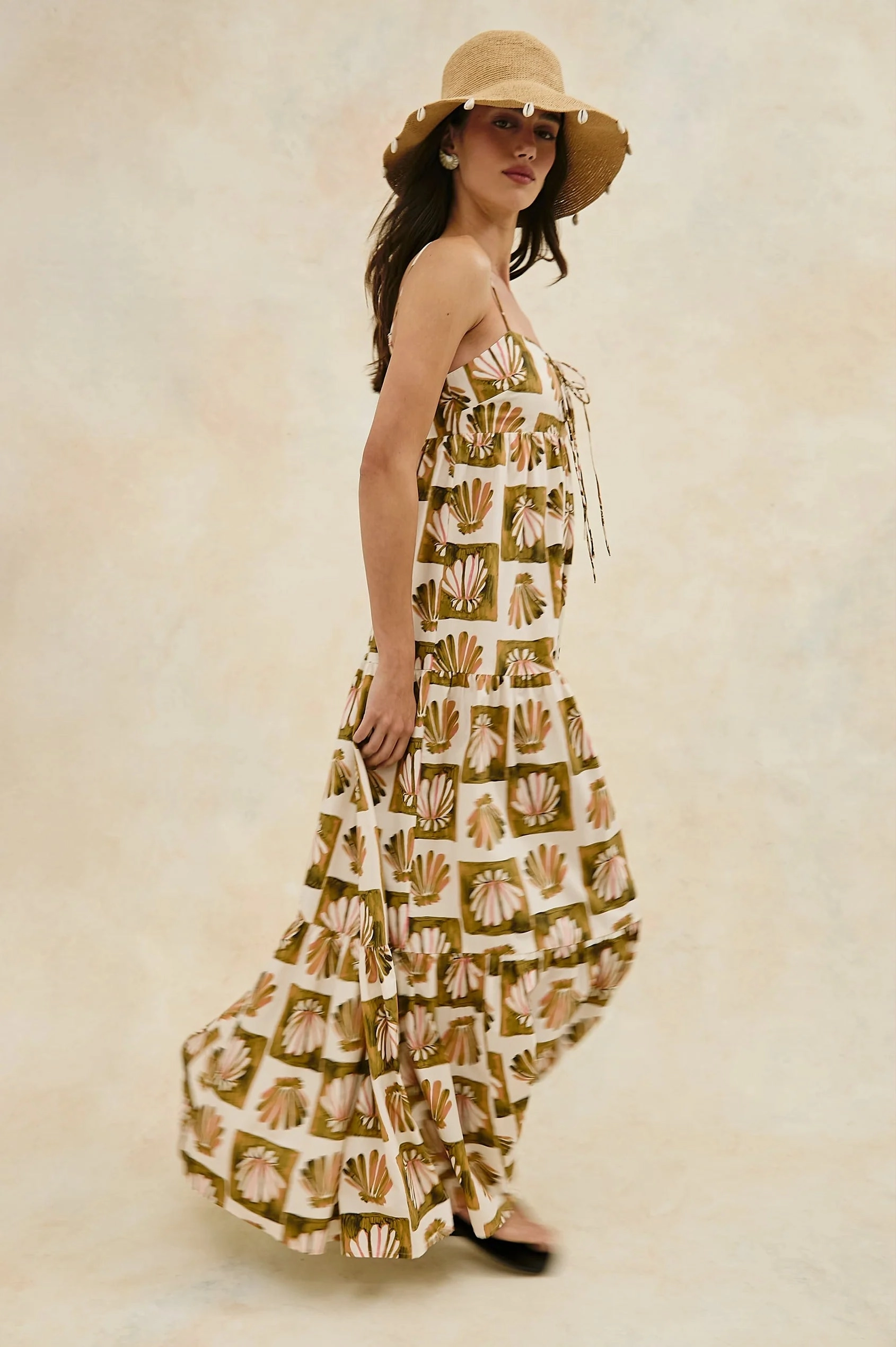 Textured Look Fresh Aesthetic RAILS Mica Dress in Checkered Shells