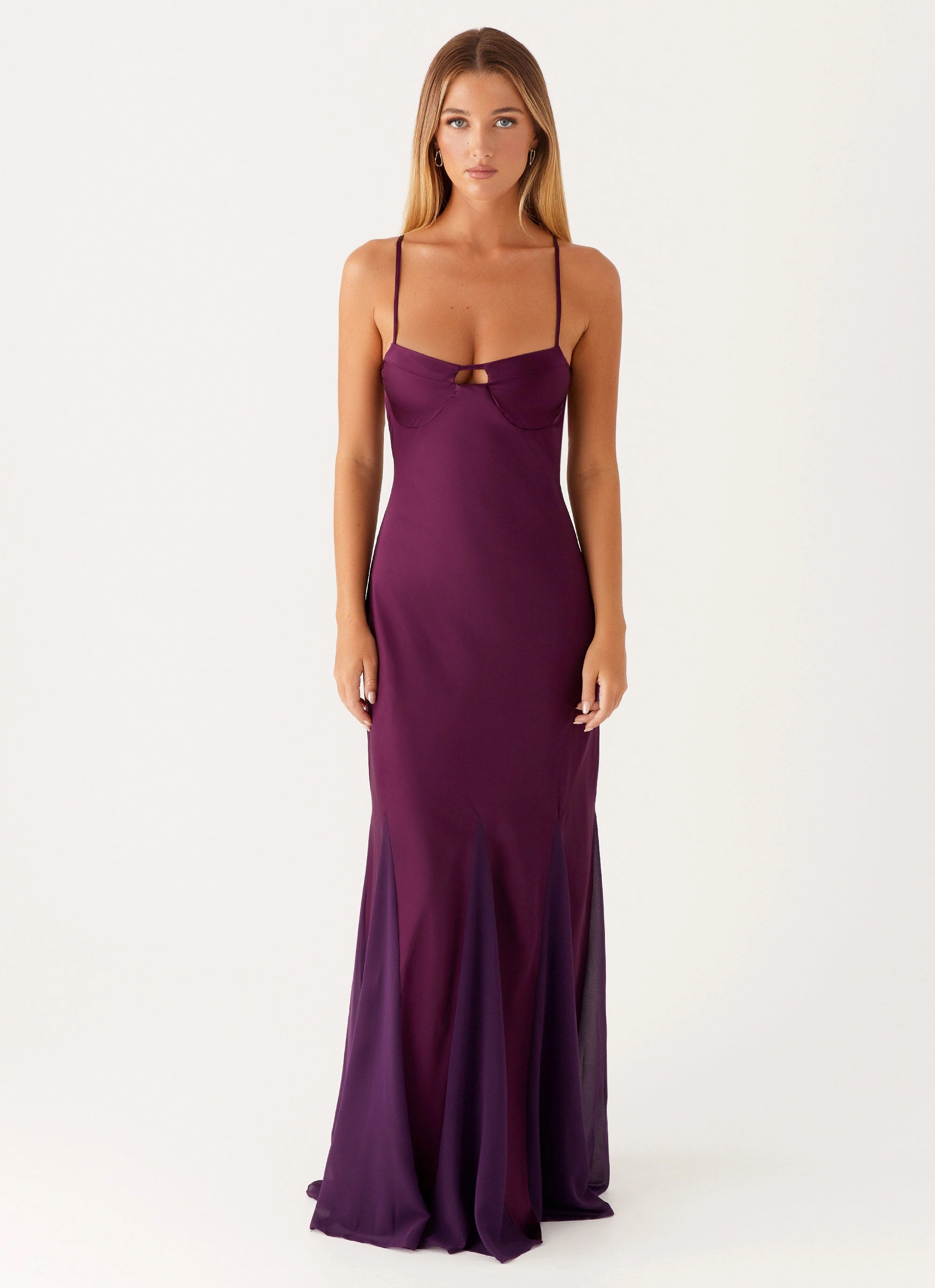 Peace Glow Love Soft Ravello Maxi Dress - Mulberry