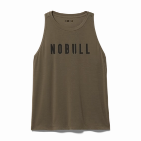 Women's NOBULL High-Neck Tank Moisture Wicking Technology Self Fabric Tie Closure