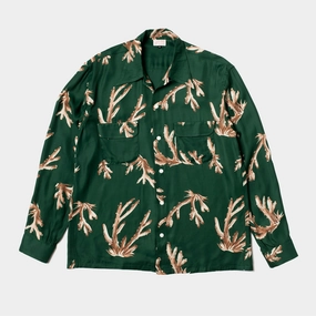 Rayon Shirt Coral Formal Elegance Weekend Vibes