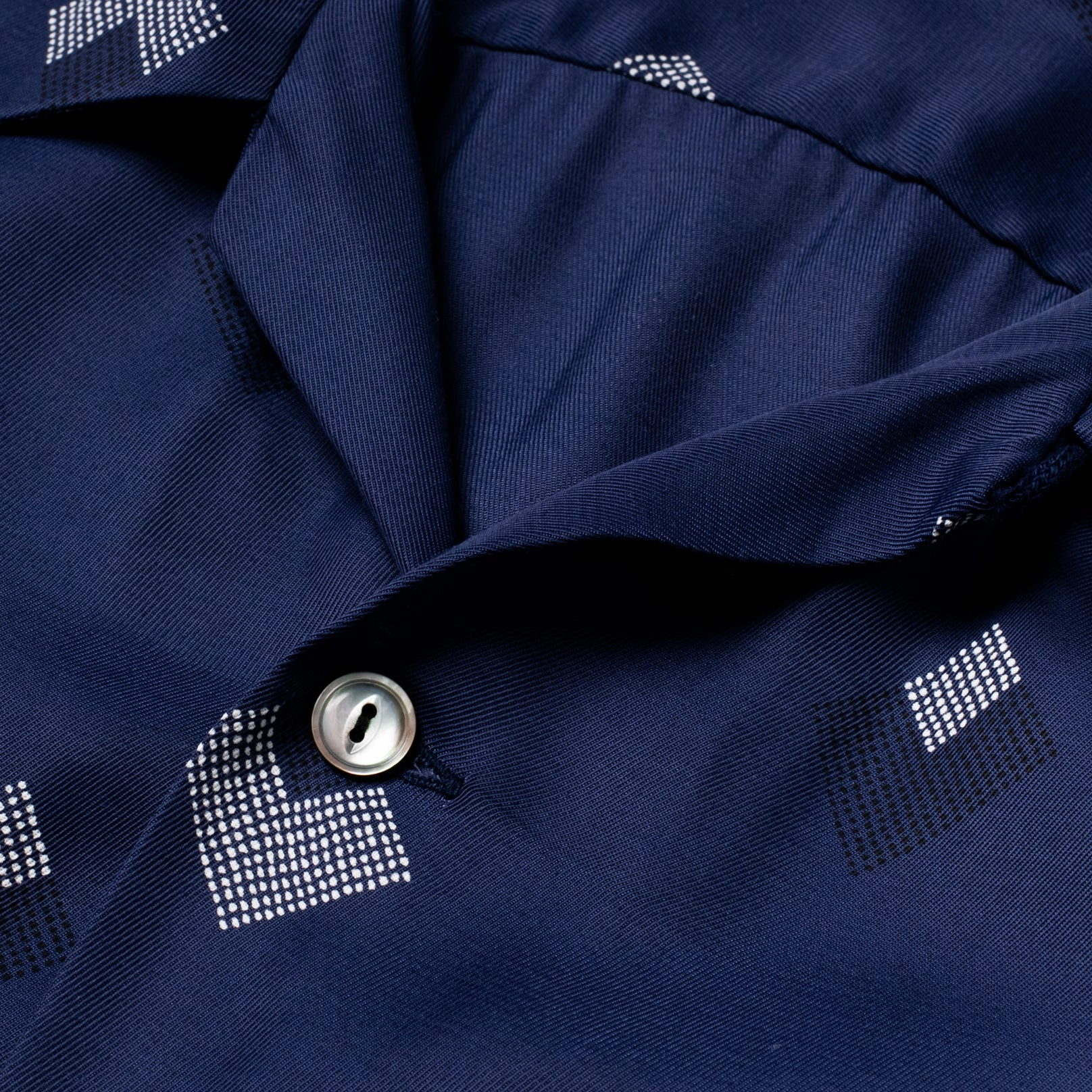 Easy Fit Rayon Shirt Diamond Blue