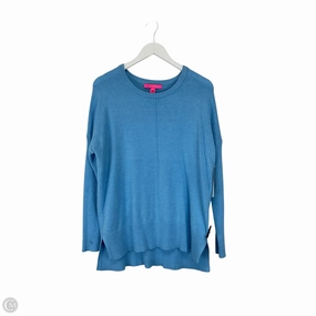 Sweater Designer By Lilly Pulitzer In Blue, Size: L Chilly Layer