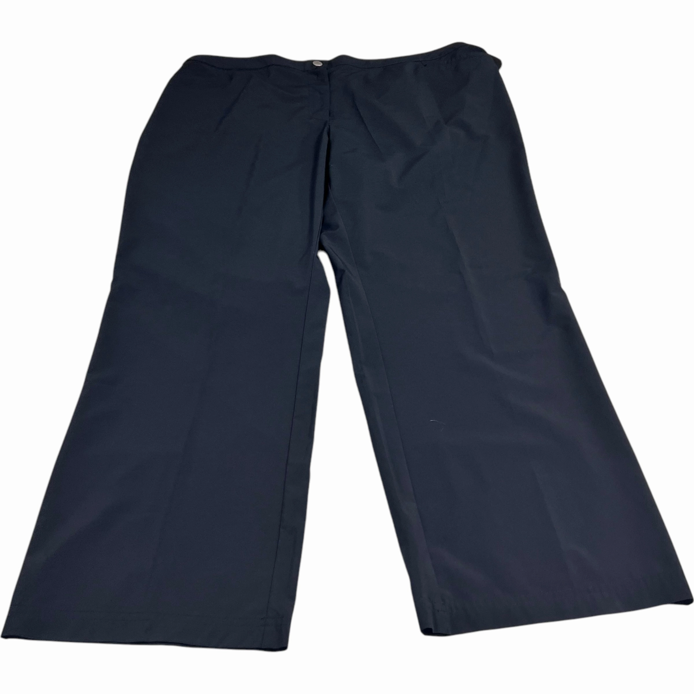 Athletic Pants By Additions By Chicos In Black, Size: Xl Easy Movement Reinforced Seams