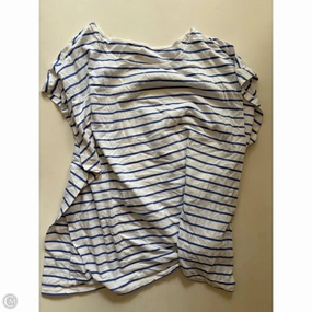 Fashion Top Top Short Sleeve By Lands End In Striped Pattern, Size: 3x