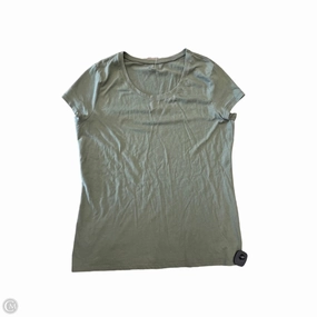 Stretchable Fabric Cozy Design Fit Top Short Sleeve Basic By No Boundaries In Green, Size: 3x