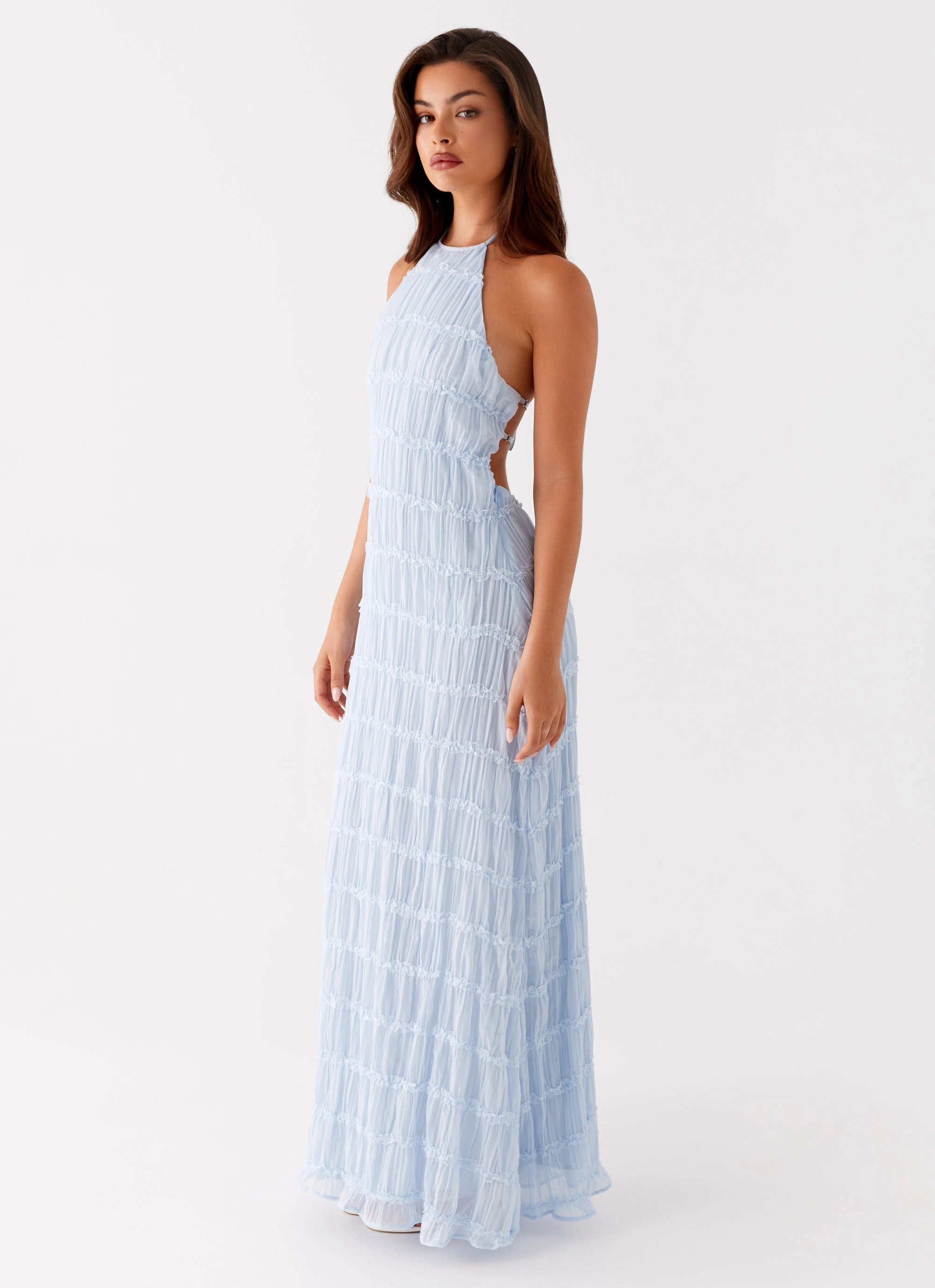 Aullie Maxi Dress - Blue Light and Breezy