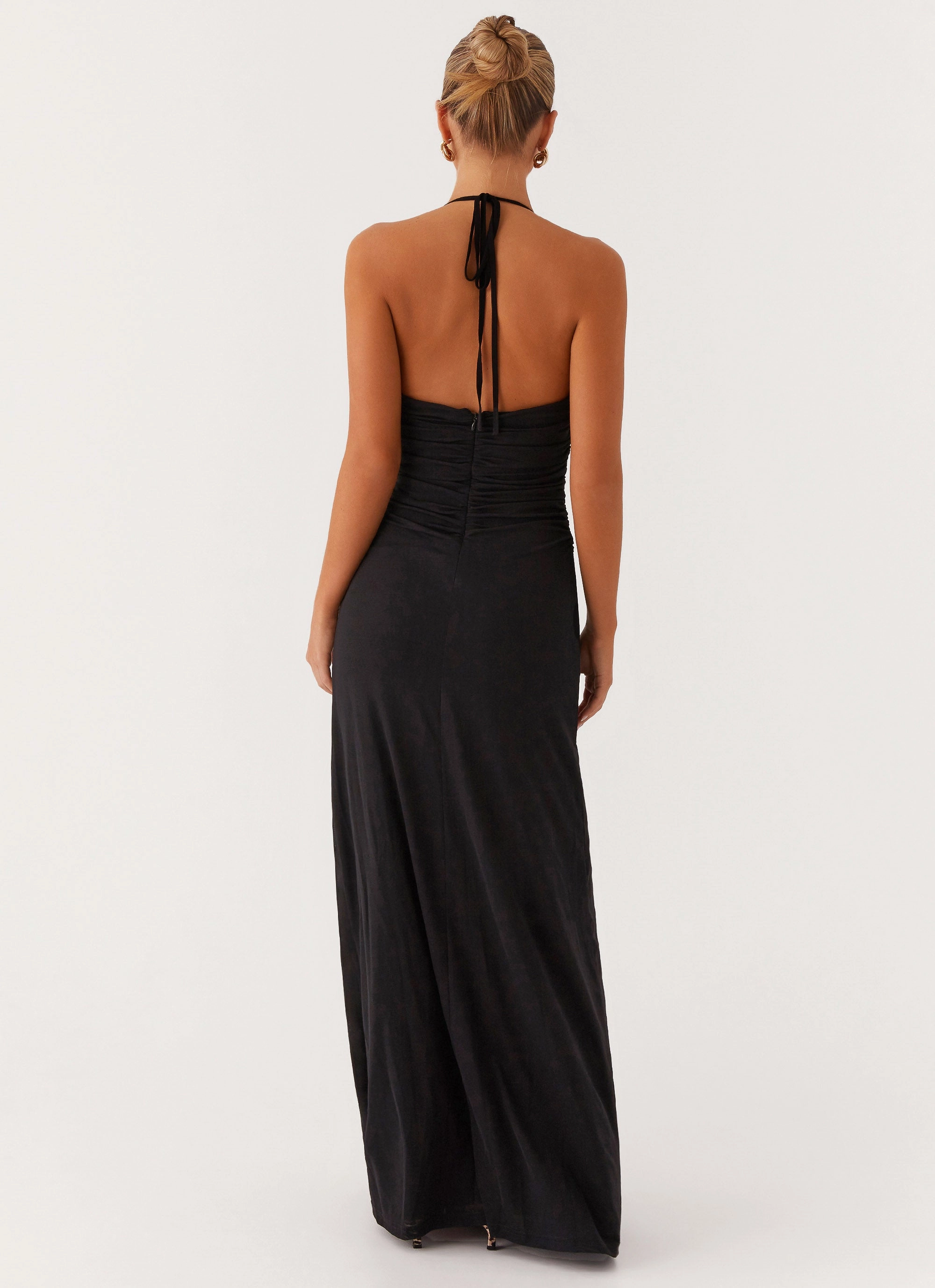 Sleek Design Kansas Maxi Dress - Black