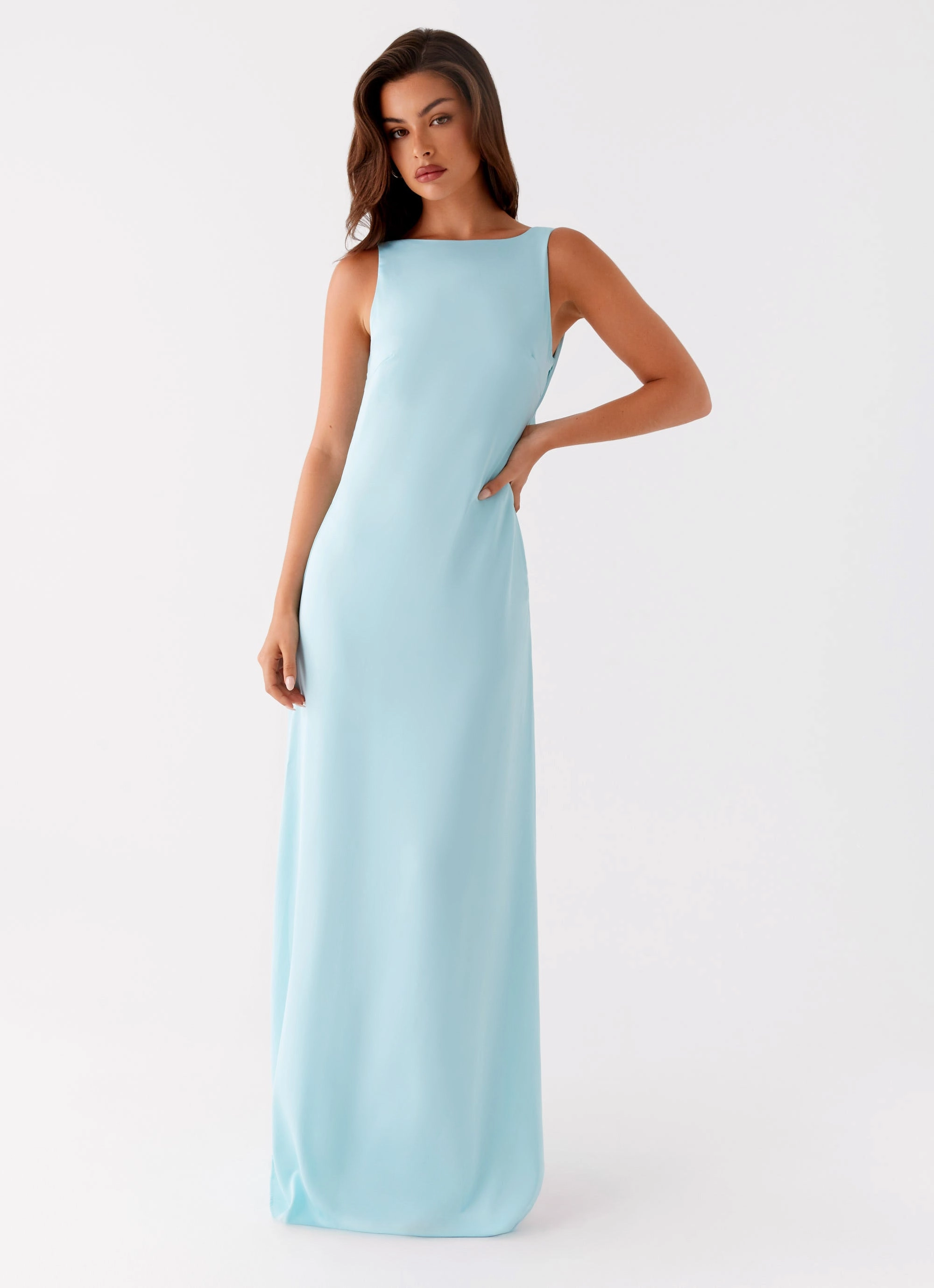 Chic Ensemble Quick Outfit Ronnie Maxi Dress - Blue
