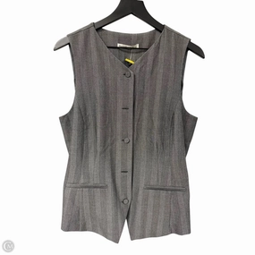 Vest Other By Abercrombie And Fitch In Grey, Size: L nylon blend Shawl Lapel
