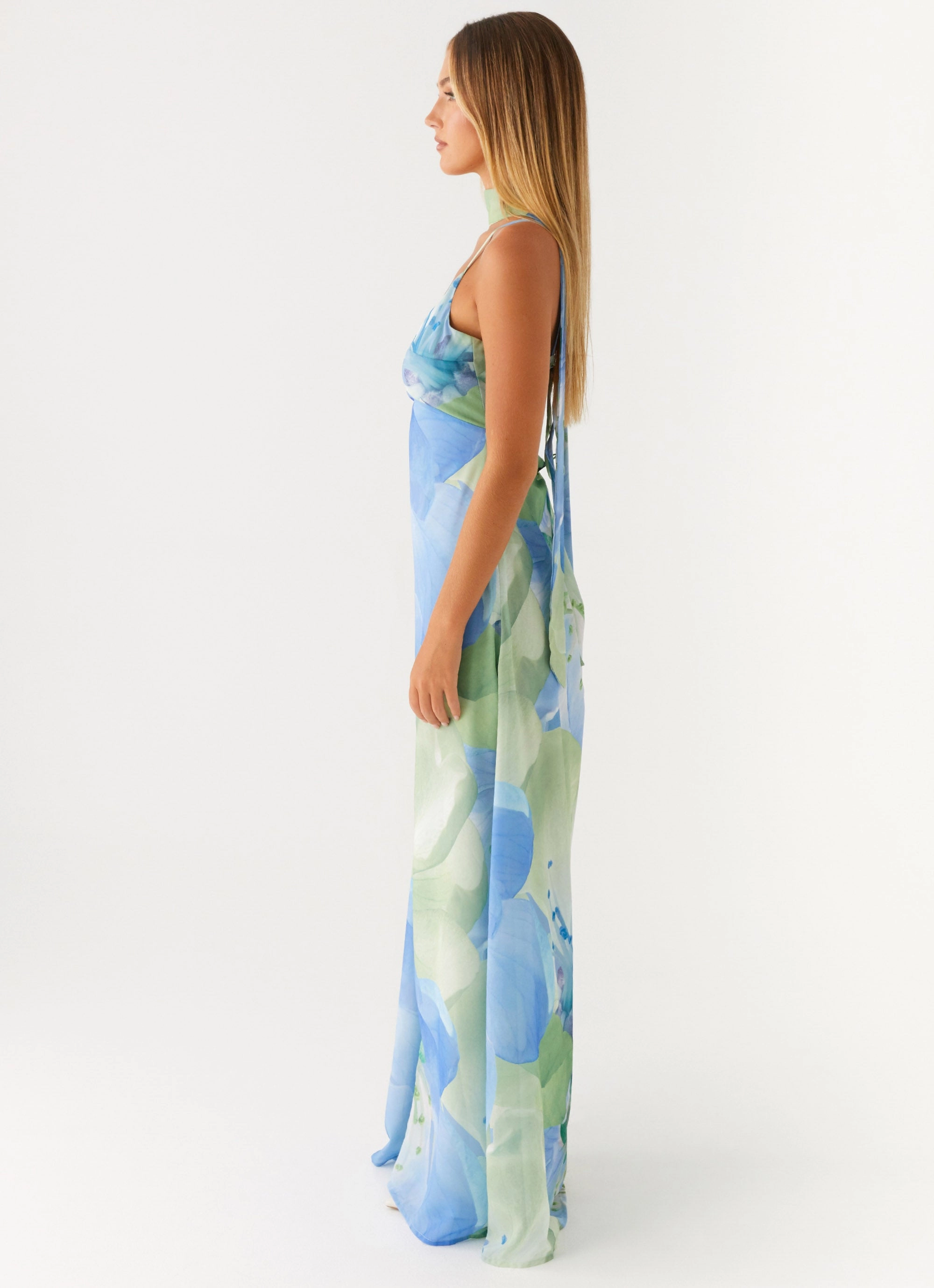 Evening Ready Sanctuary Maxi Dress - Flower Print