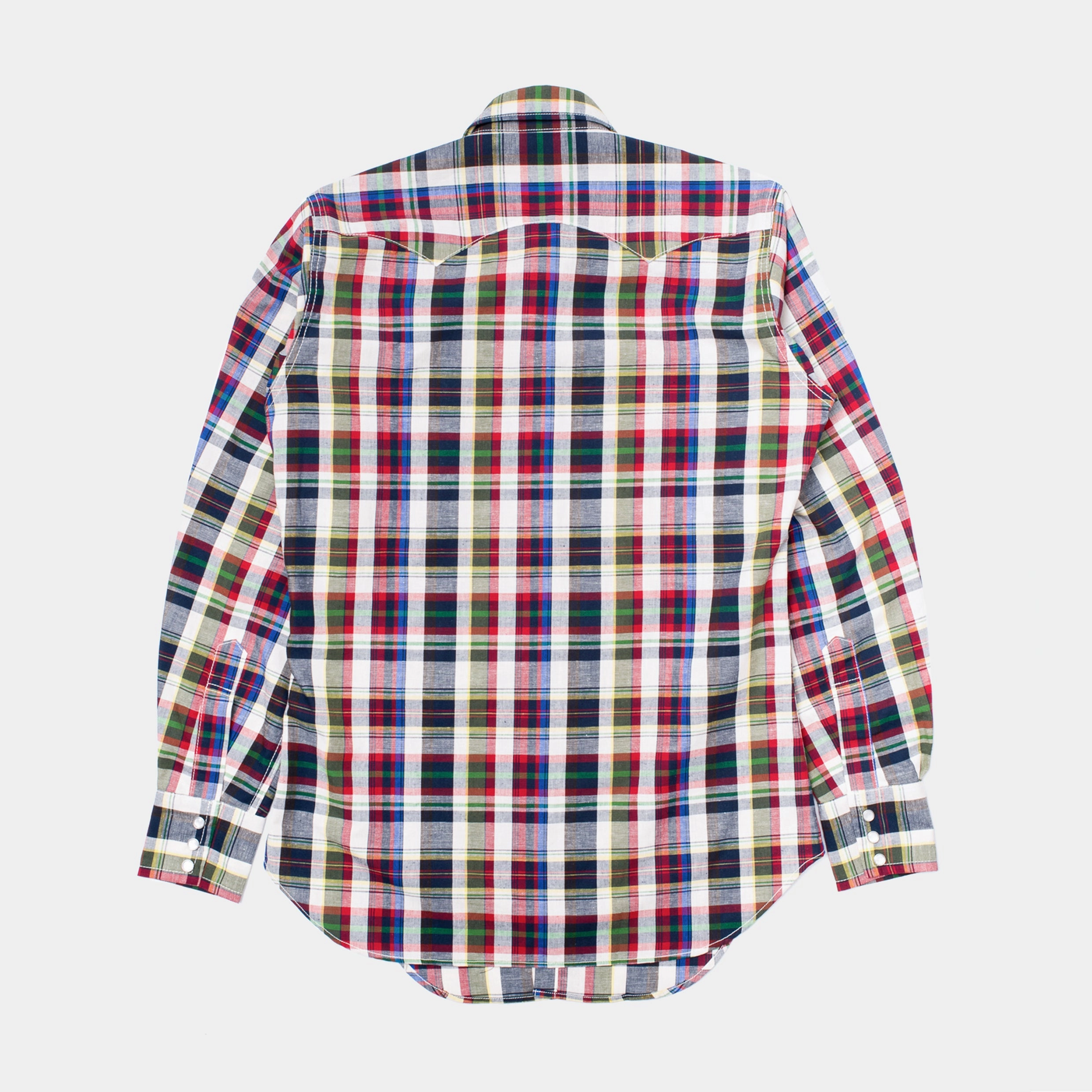 Sawtooth Westerner Red Checks Evening Elegance