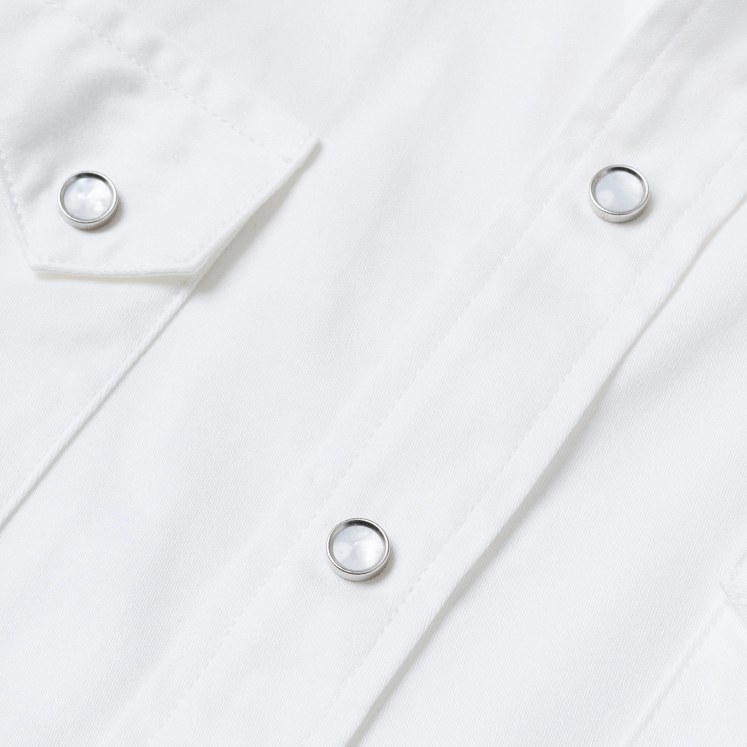 Seasonal Fashion Sawtooth Westerner White