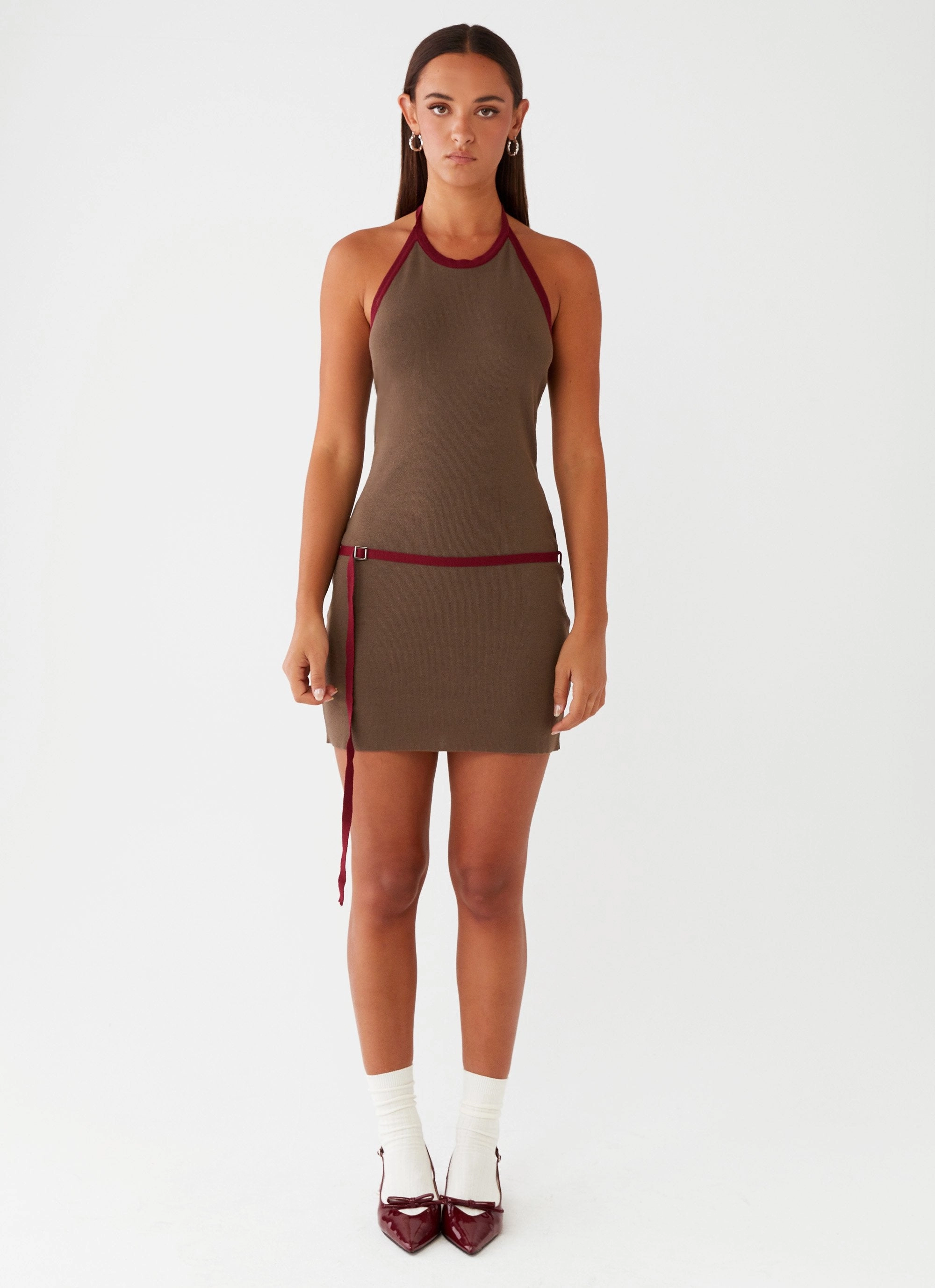 Ferne Mini Dress - Iron Grey Street Vibe