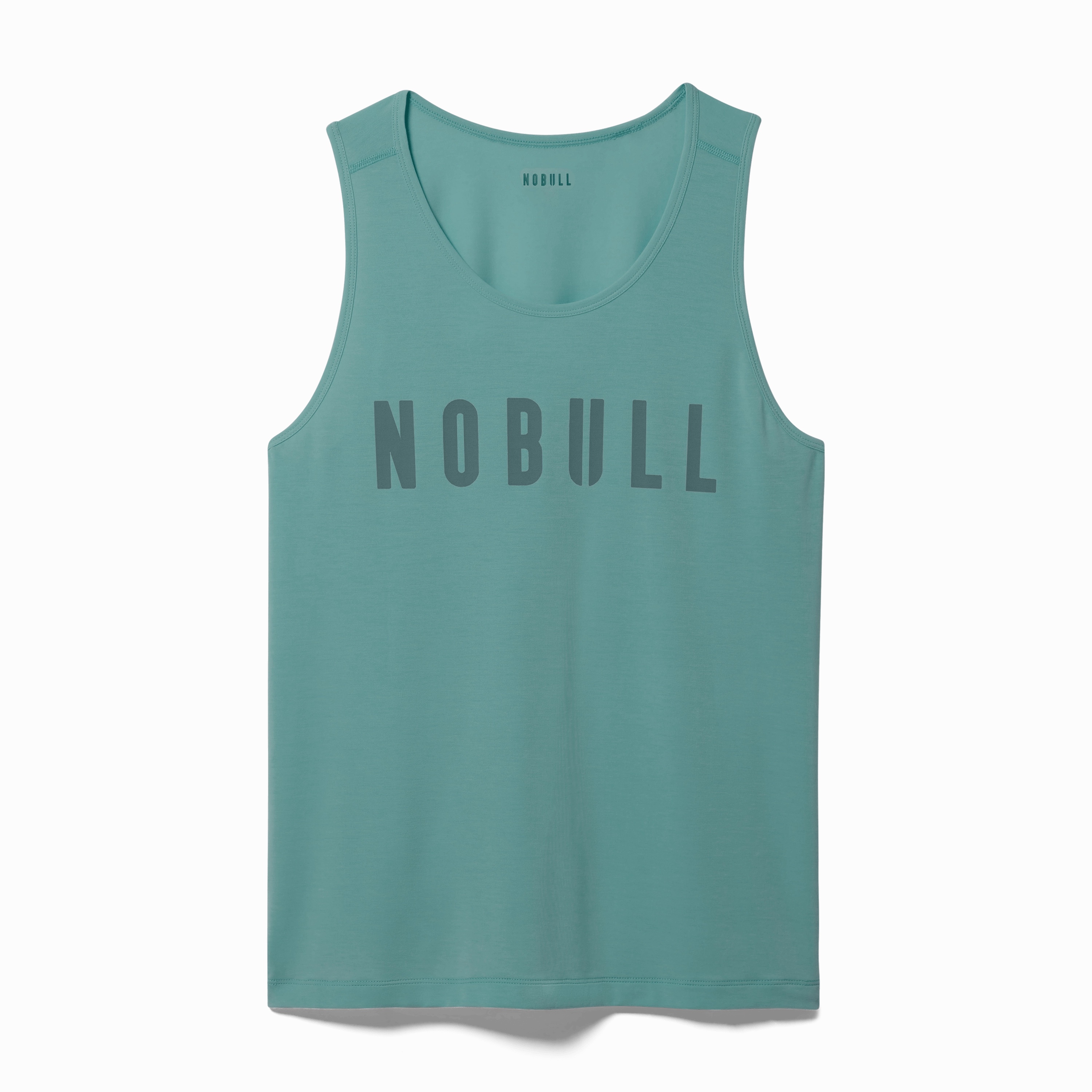 RibbedTrims FlexibleNeckline Men's NOBULL Tank