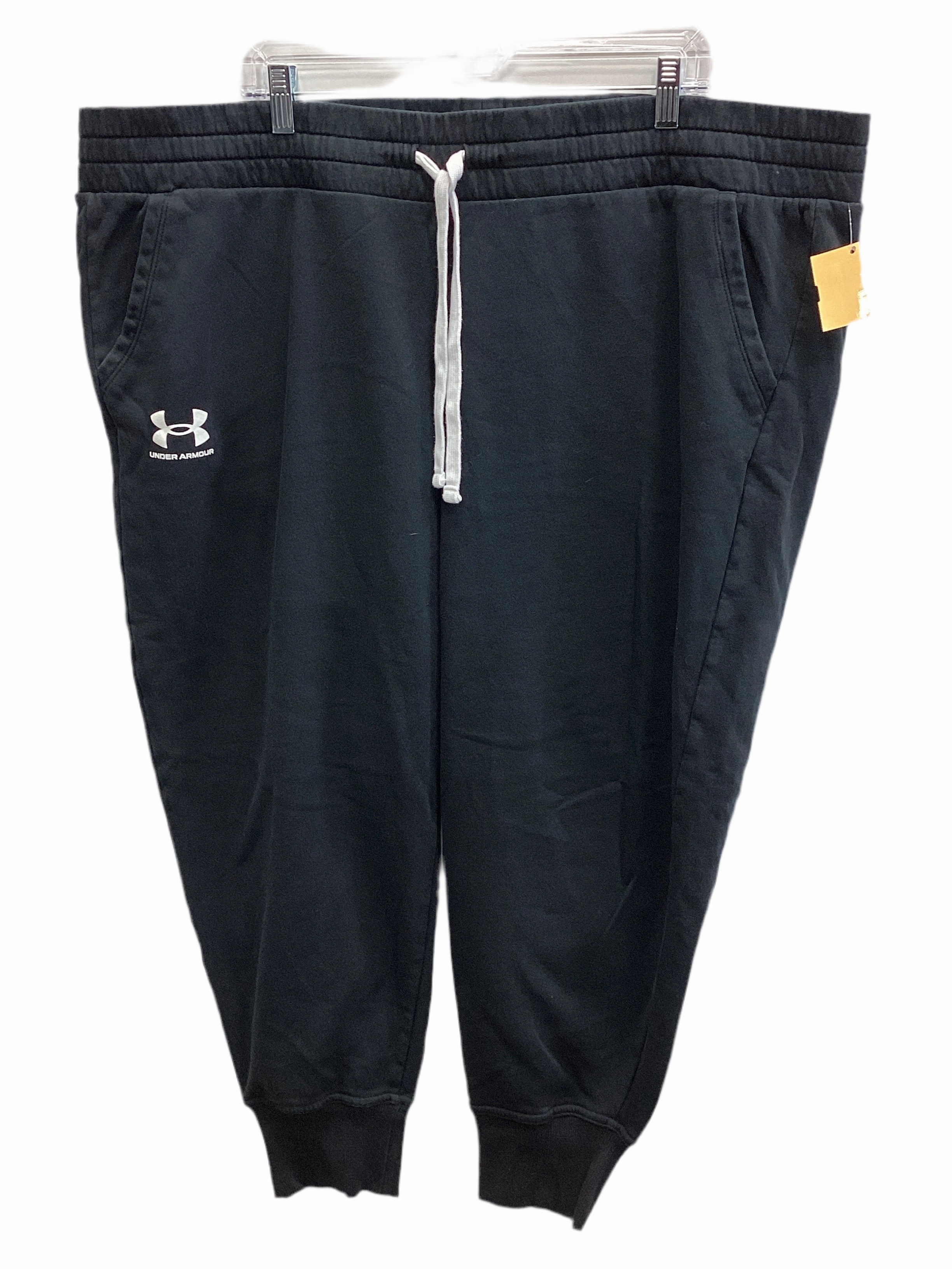 Chilly Comfort Athletic Pants By Under Armour In Black, Size:2X