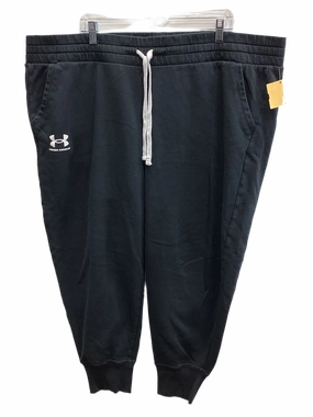 Chilly Comfort Athletic Pants By Under Armour In Black, Size:2X