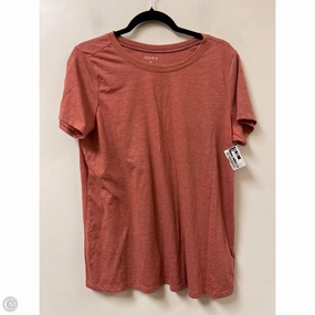 Roomy Design All Day Wear Top Short Sleeve Basic By Torrid In Orange, Size: Xl