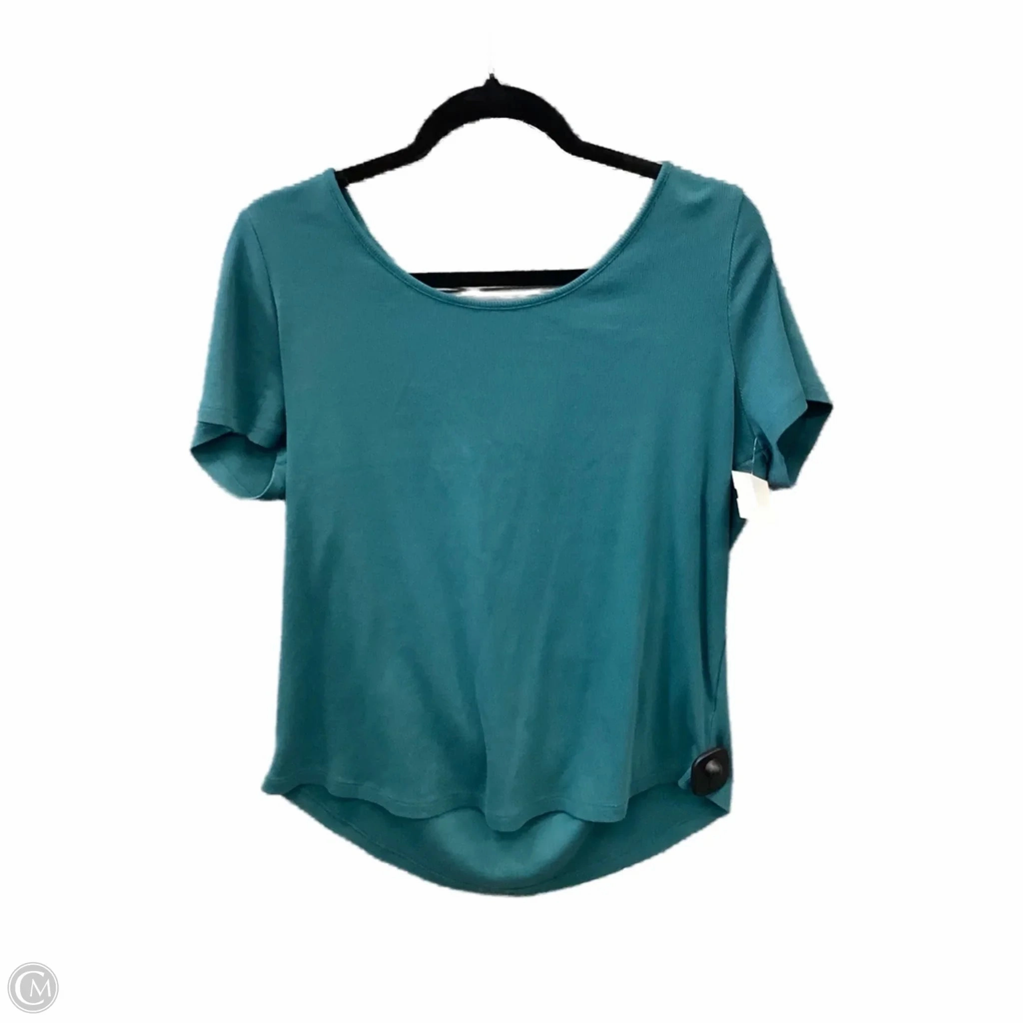 Top Short Sleeve By Falls Creek In Green, Size: 1x Sporty Stretch Fit No Fade Technology