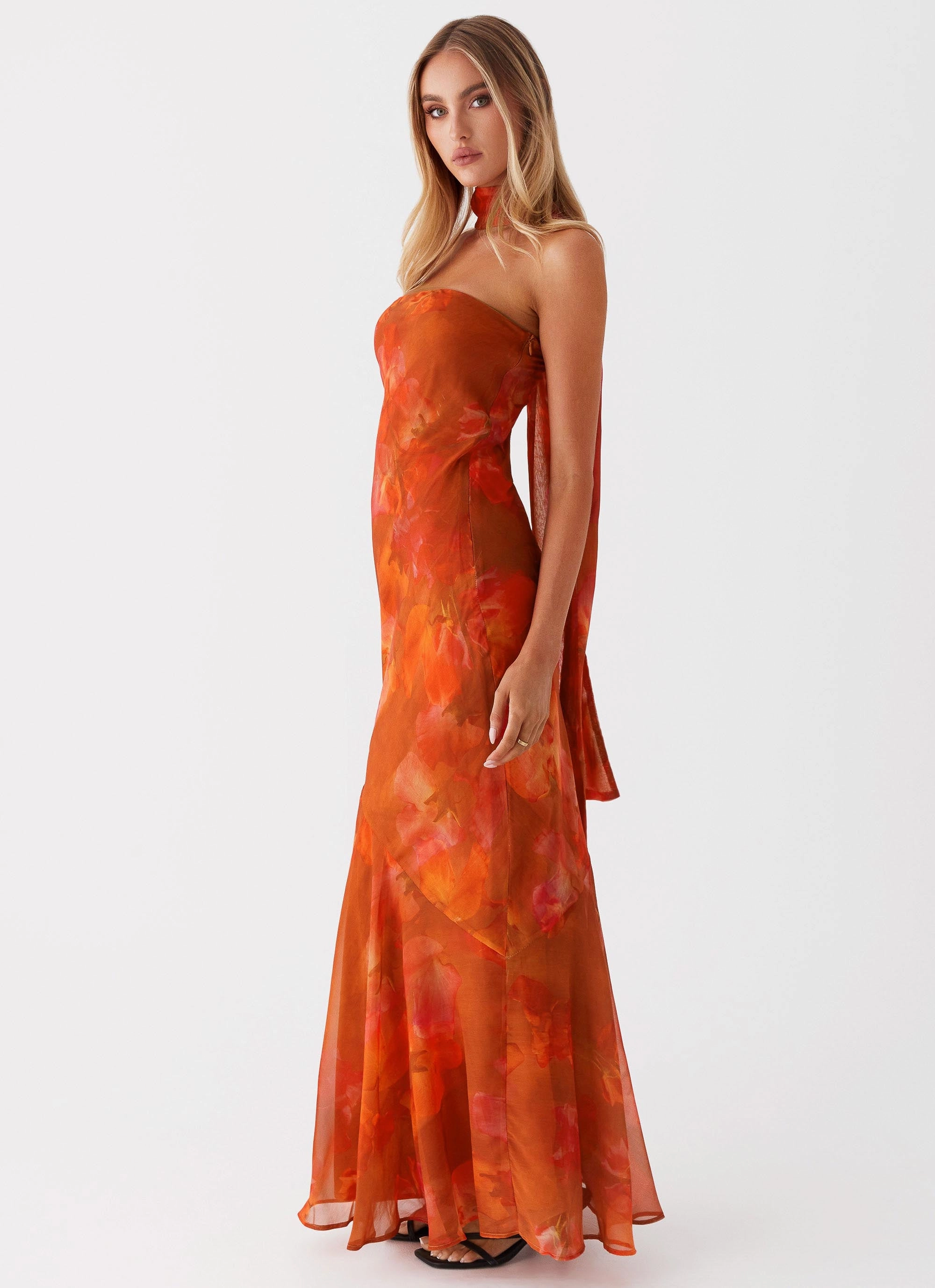 Under The Pagoda Maxi Dress - Amber Organic-Fabric
