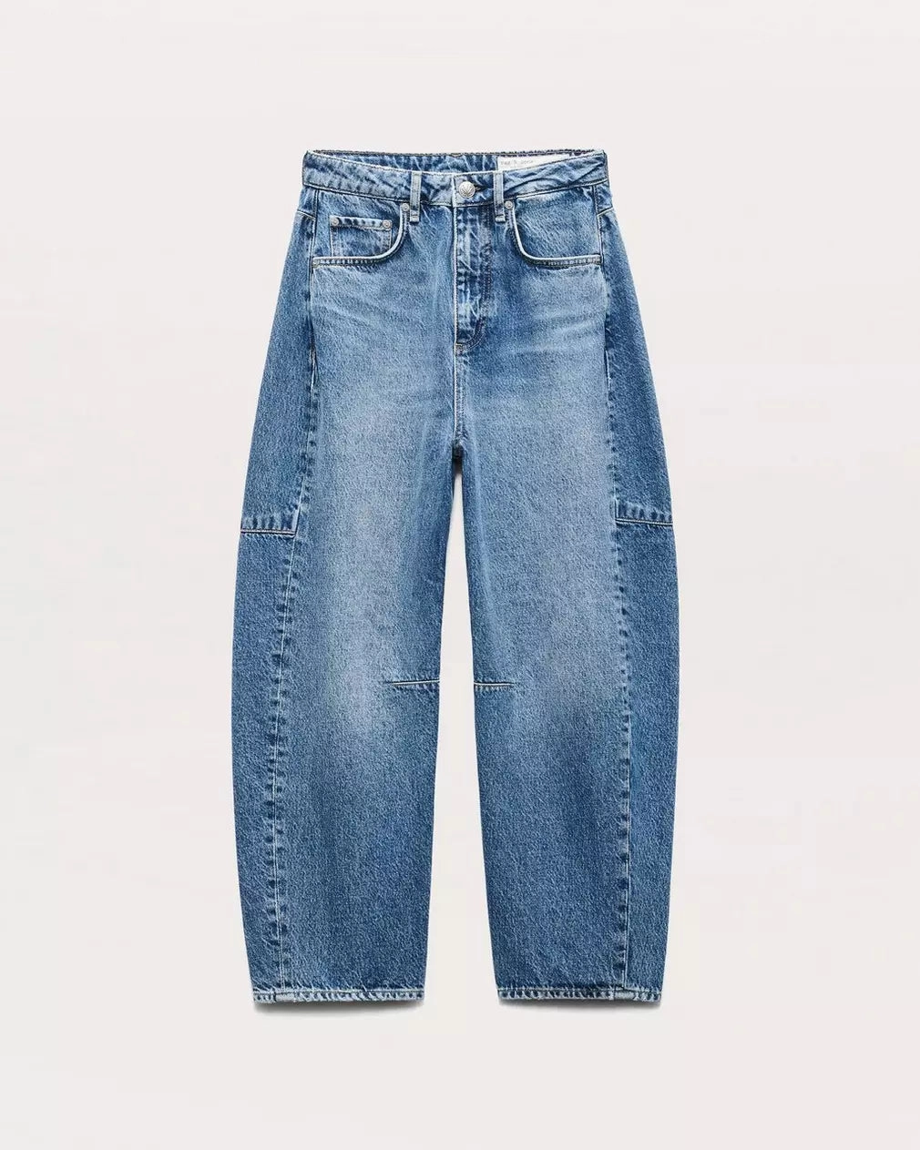 R&B Charlie High Rise Barrel in Accord Softened Texture